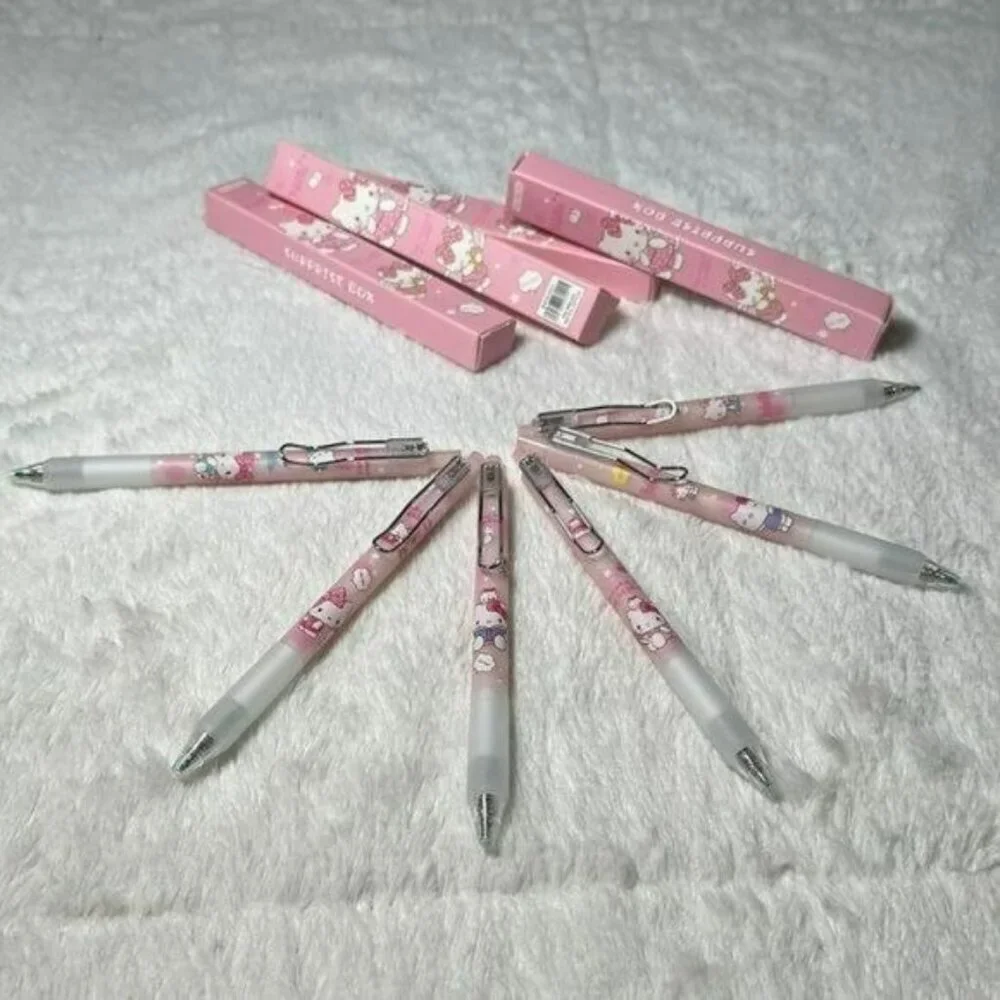 Hello Kitty Surprise Box Kawaii Pen writing pen -  3 pens